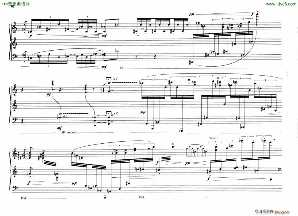 Berio 6 Encores for Piano18