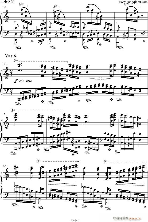 帕格尼尼练习曲_李斯特8