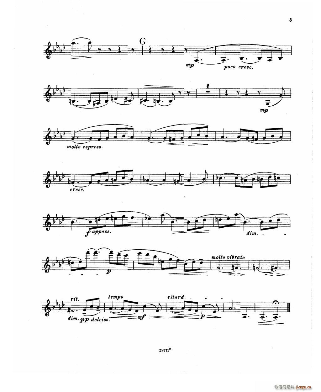 Bowen Barcarolle for violin and piano21