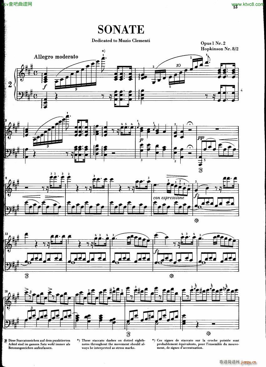 Field 01 2 Piano Sonata No21