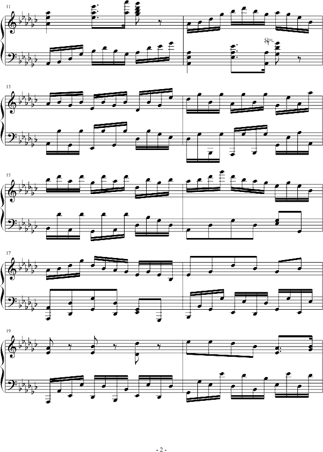 eyude no.3 in G flat_PARROT1862