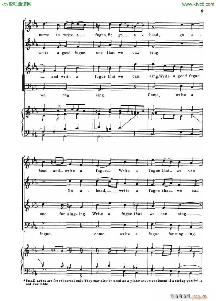 Gould Glenn So you want to write a fugue7