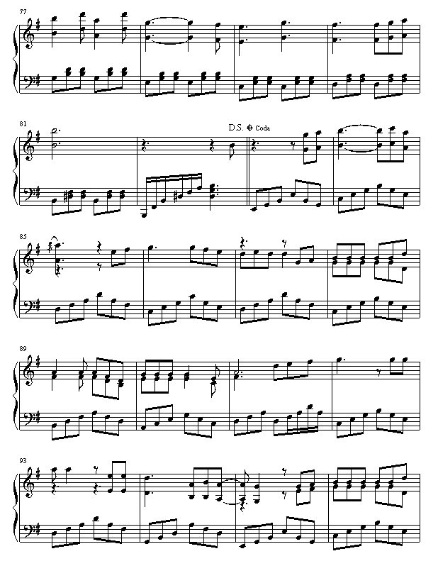 知心爱人-钢琴谱(钢琴曲)-任静5