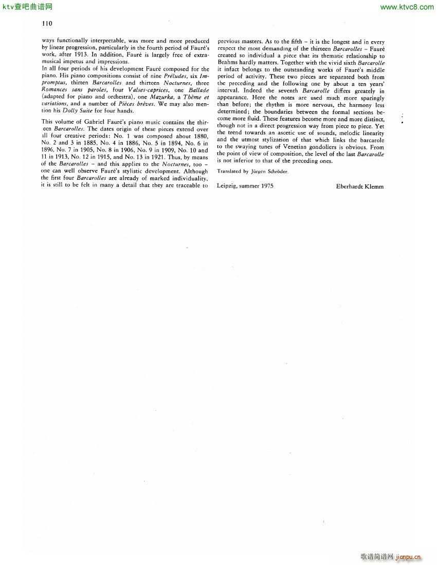 Faure 13 Barcarolle 二51