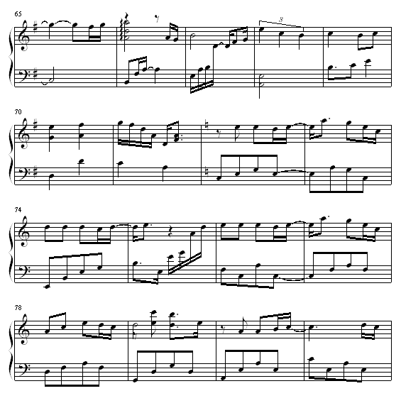 我的左手旁边是你的右手-钢琴谱(钢琴曲)-赵靖怡5