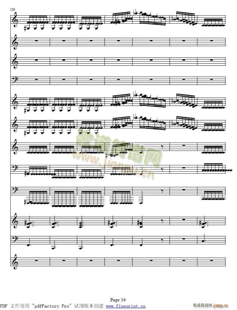 维瓦尔蒂 四季 冬 小提琴协奏曲49 556