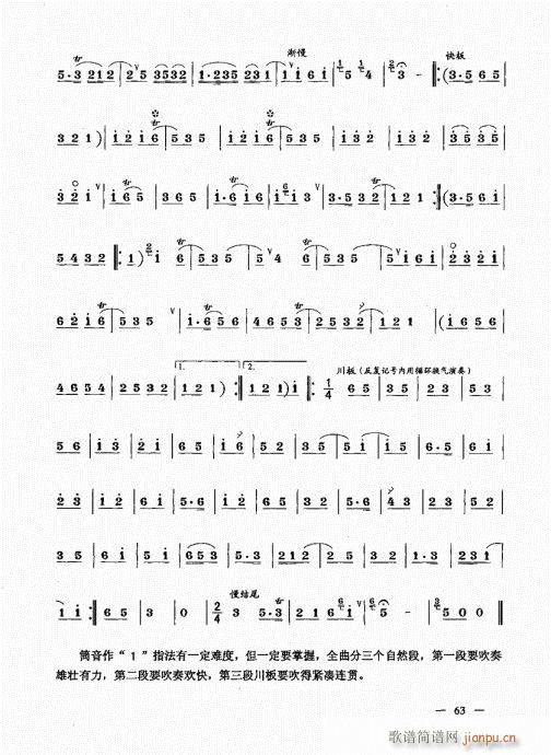 简捷实用唢呐教程  （下册）61-803