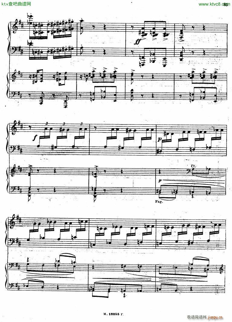 Feinberg op 36 Piano concerto No 2 二20