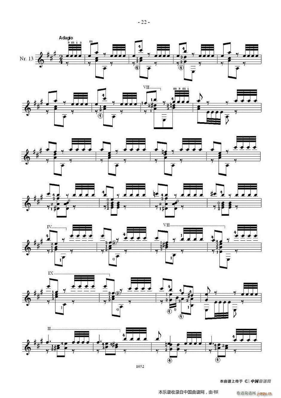 索尔 克斯特26首练习曲之11――158