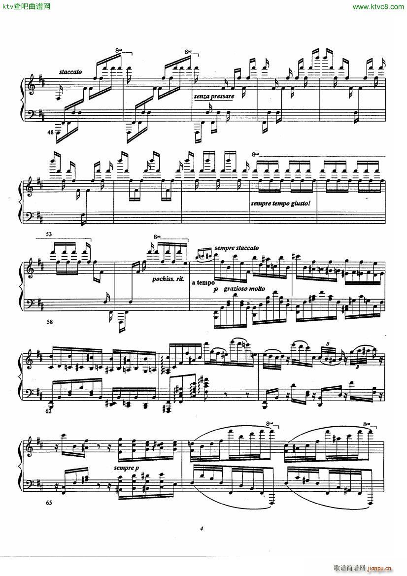 Etude No 3 La Campanella D après Paganini Liszt4