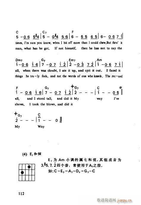 怎样识吉他六线谱101-12012