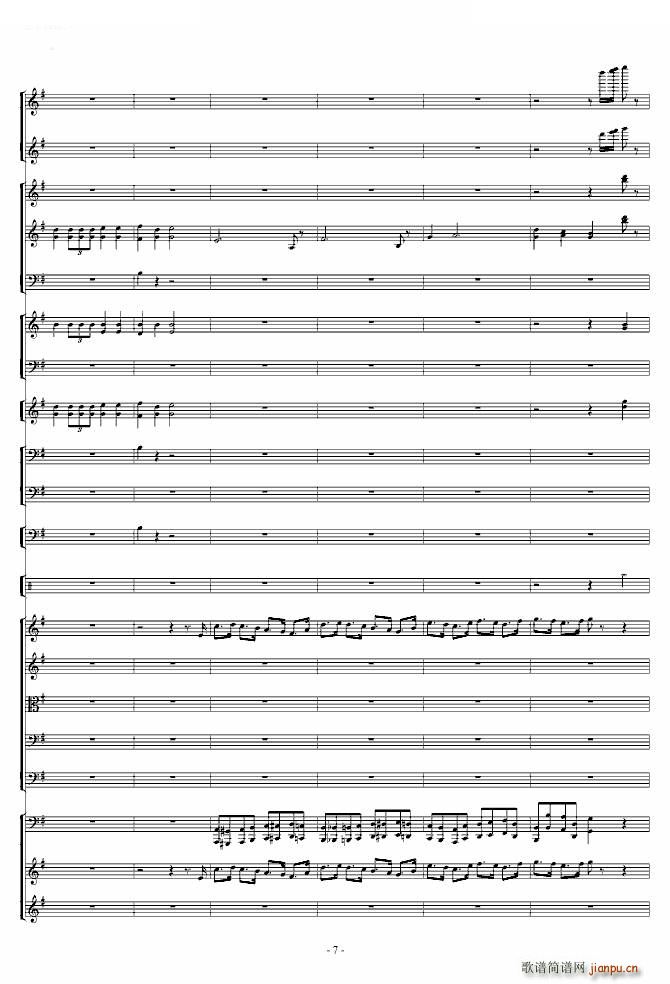 胡桃夹子组曲之《进行曲》_柴科夫斯基 PeterIlyichTchaikovsky7