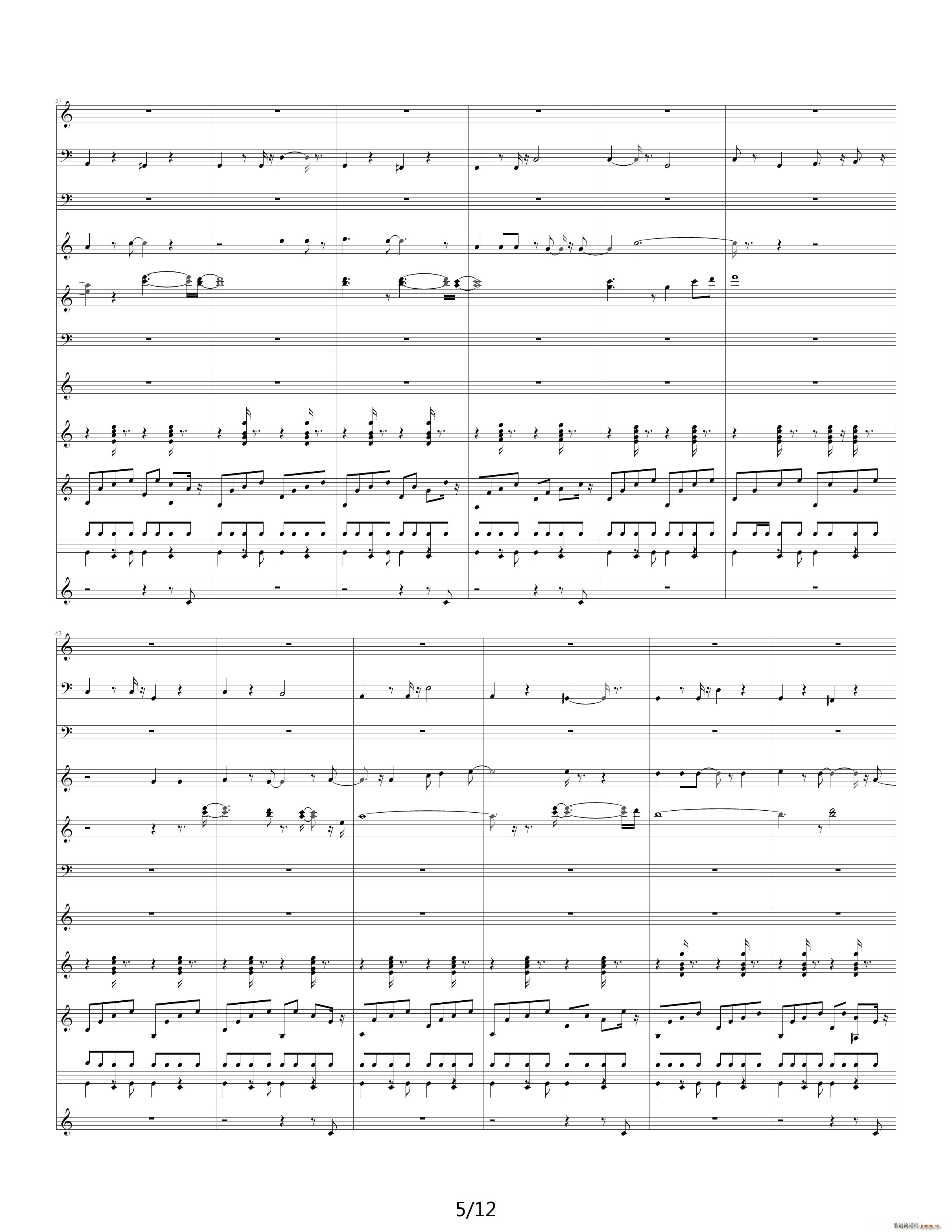 Take Me Home Country Roads C调5