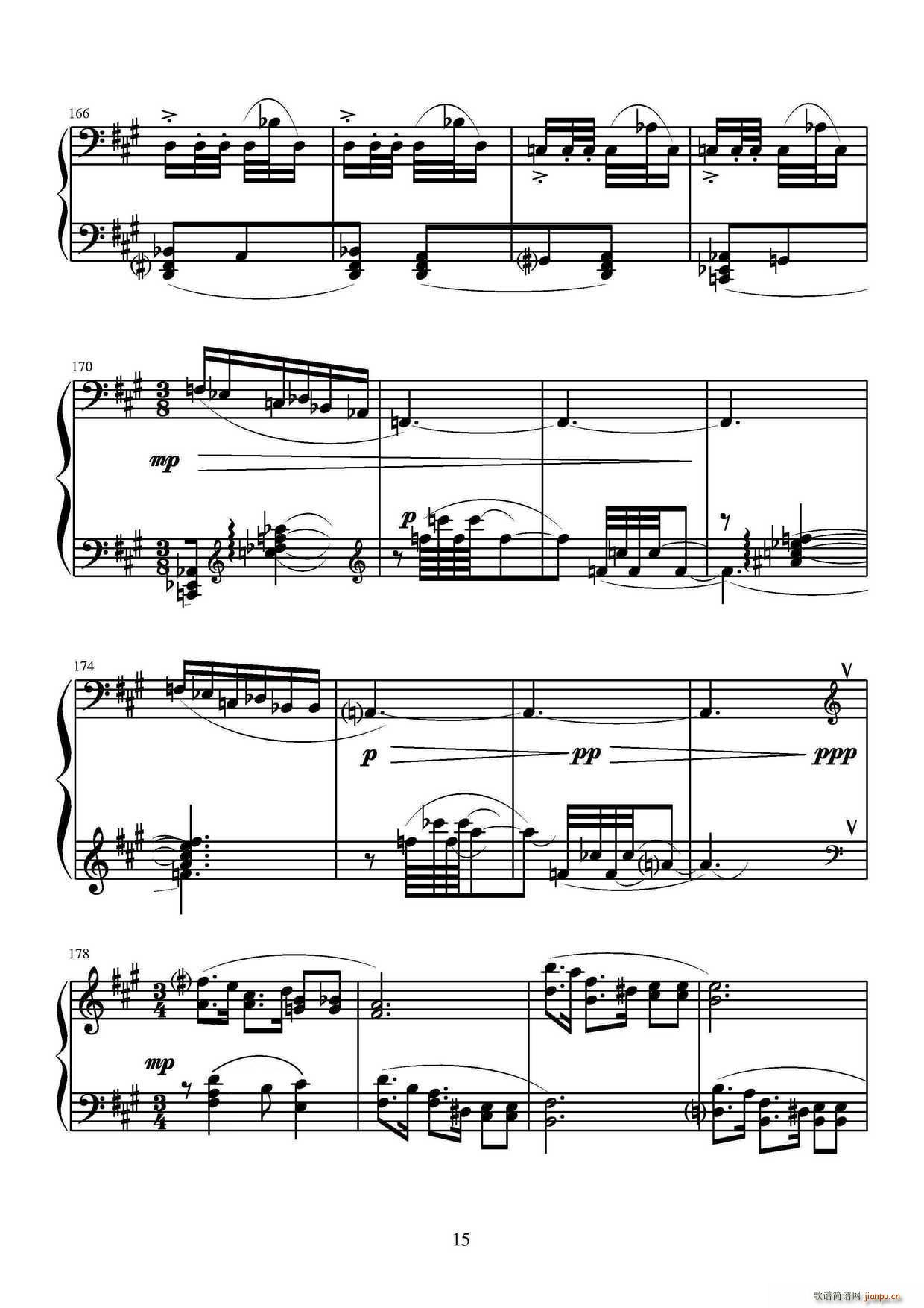 第六钢琴奏鸣曲（单乐章）15