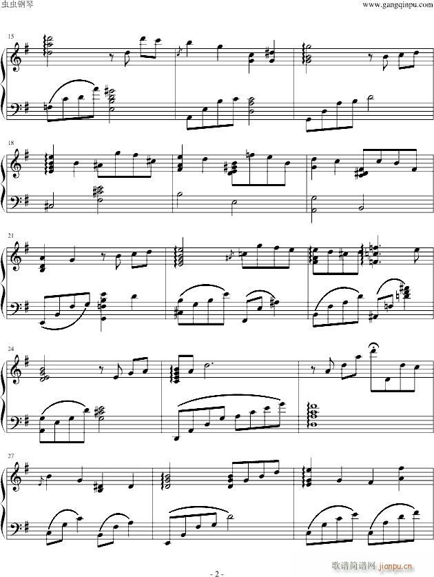 望楼 抒情钢琴曲_影视2