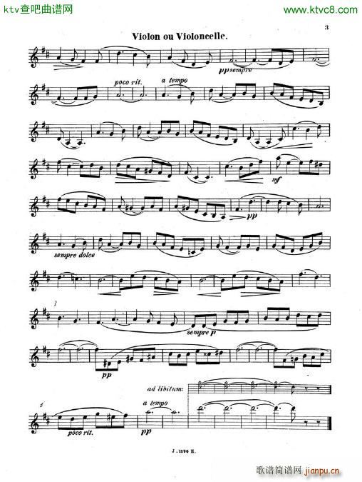 faure op16 berceuse vln pno9