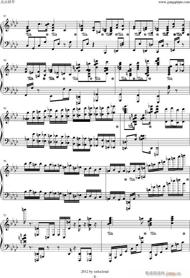 VOS超绝技鬼火练习曲_李斯特8