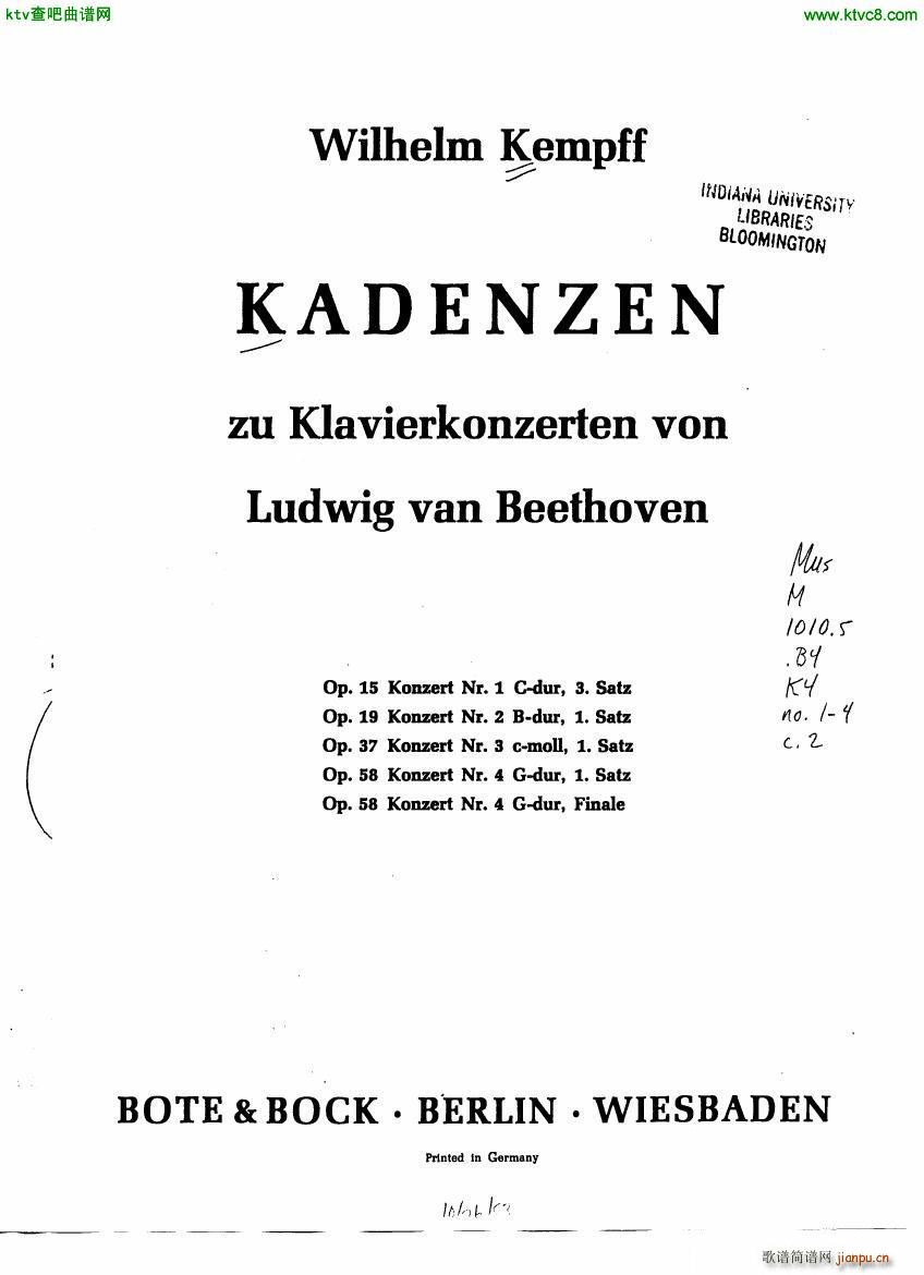 Kempff Beethoven Kadenzen1