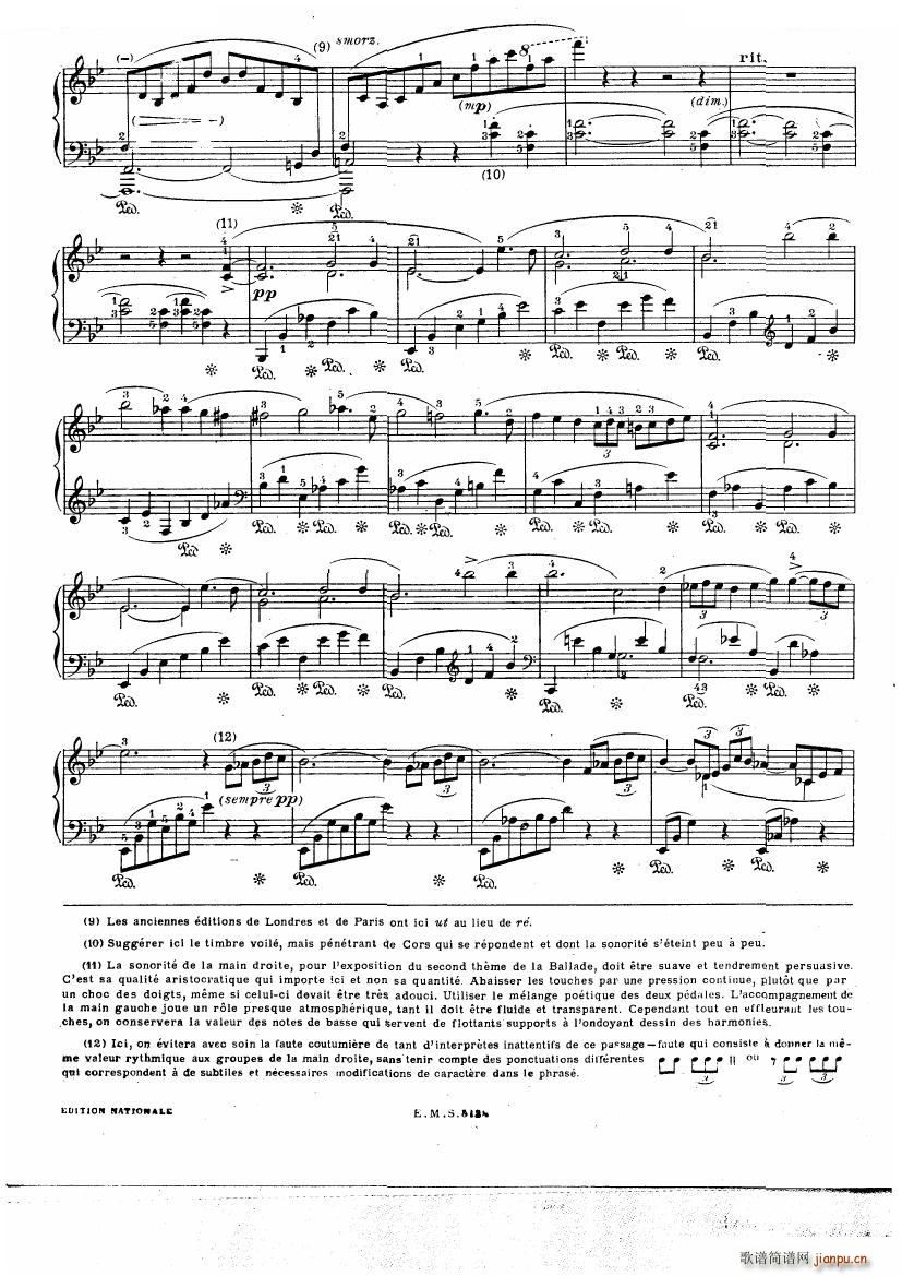Chopin-Cortot 4 Ballades8