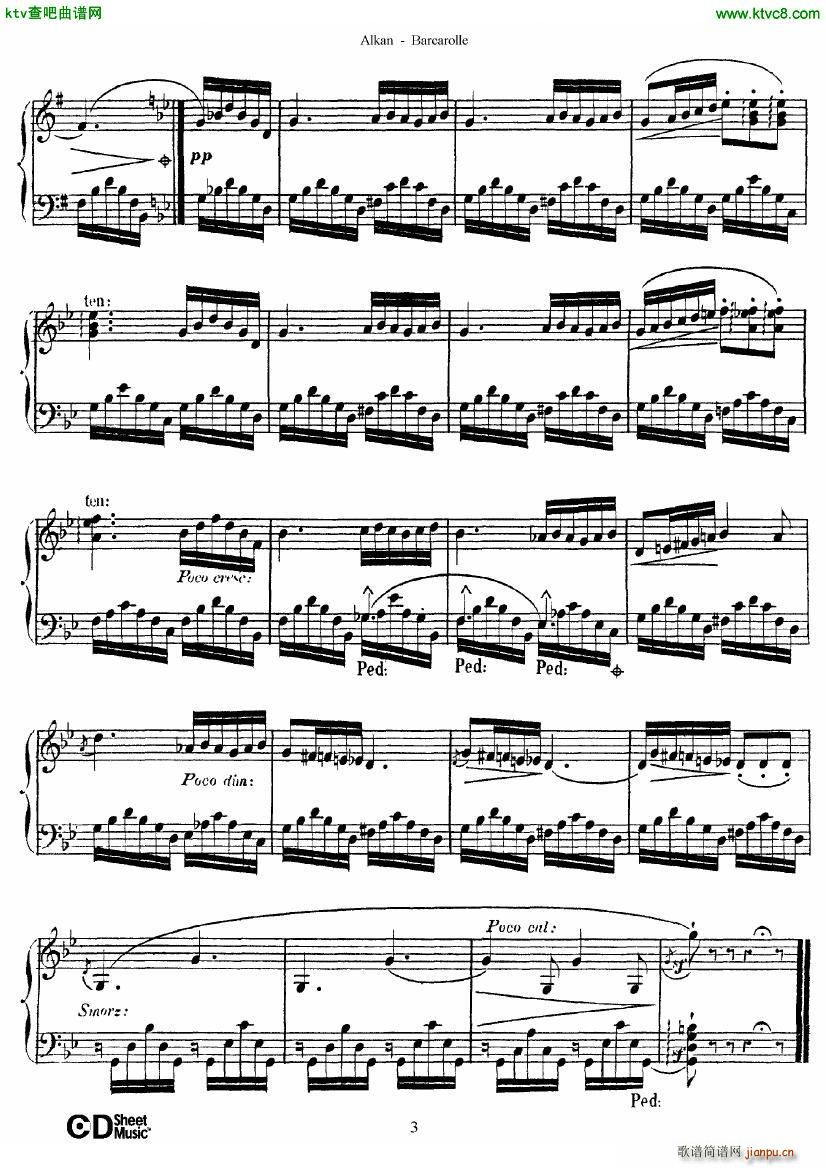 Alkan op 65 no 6 Barcarolle4