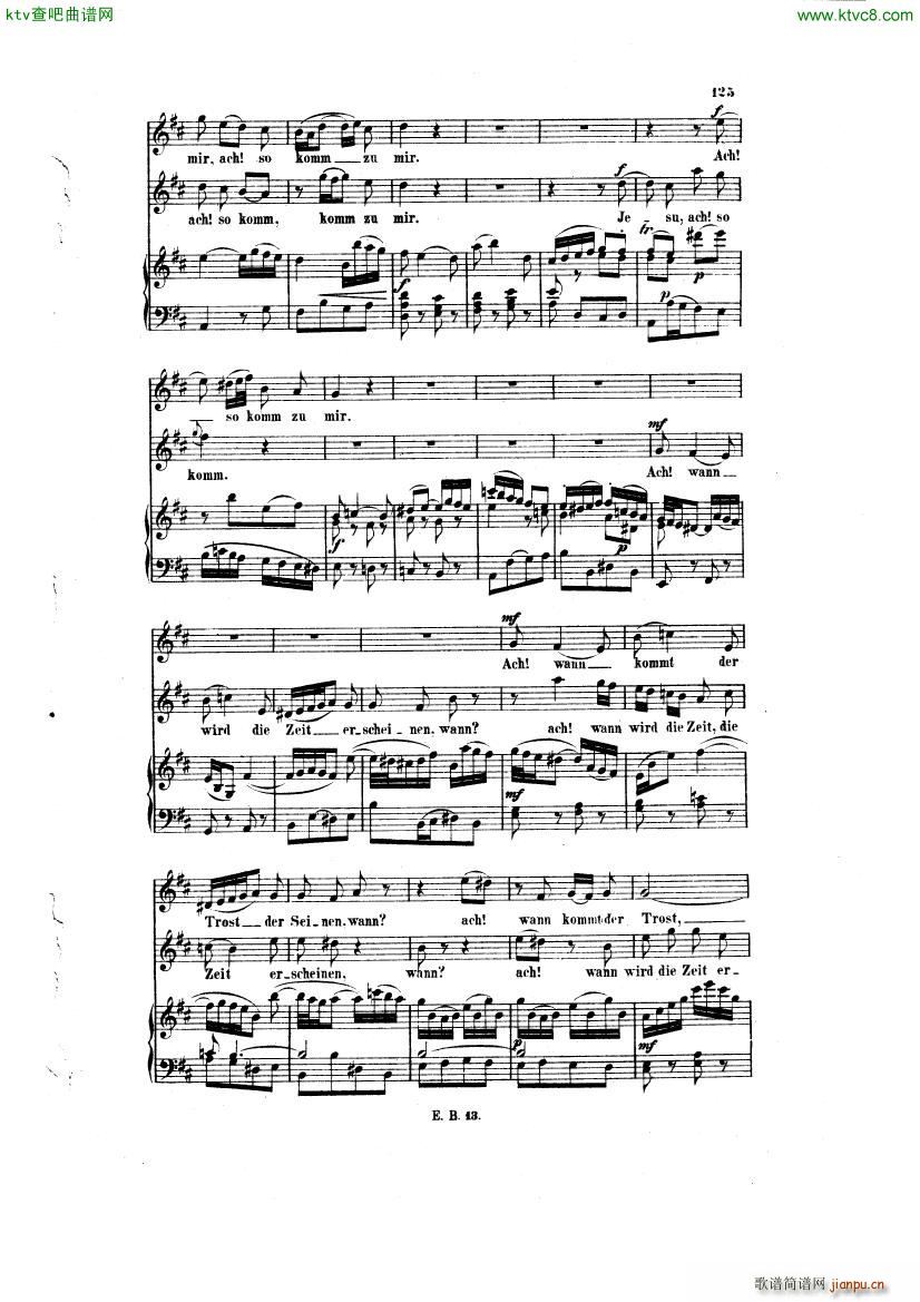 Bach JS BWV 248 Christmas Oratorio No 51 536