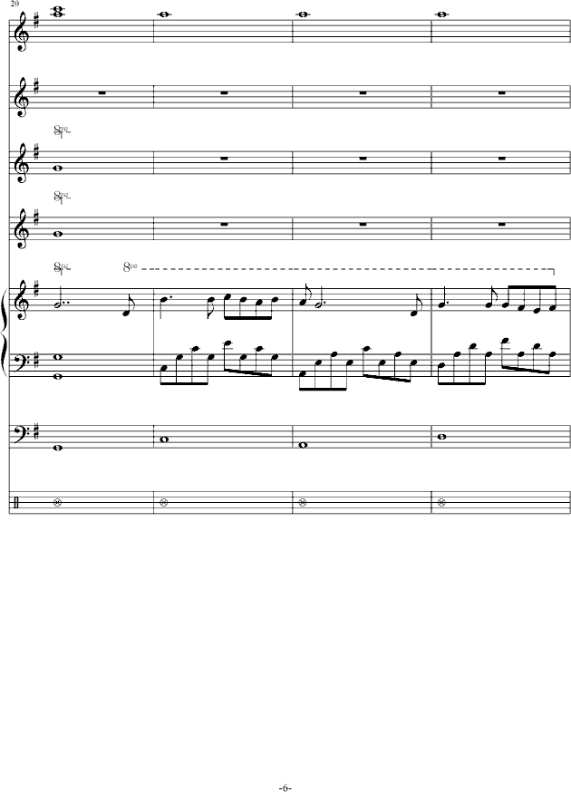随风而逝-钢琴谱(钢琴曲)-沈盼哲6