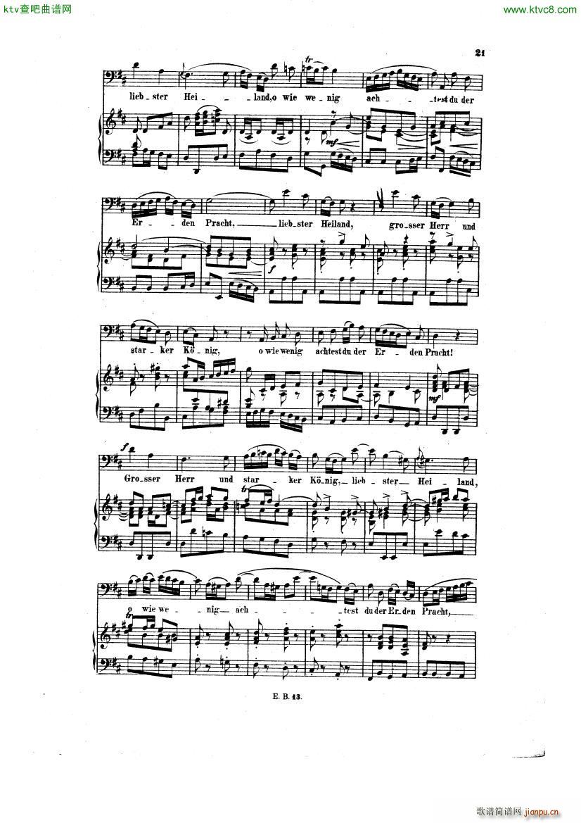 Bach JS BWV 248 Christmas Oratorio No 2 95