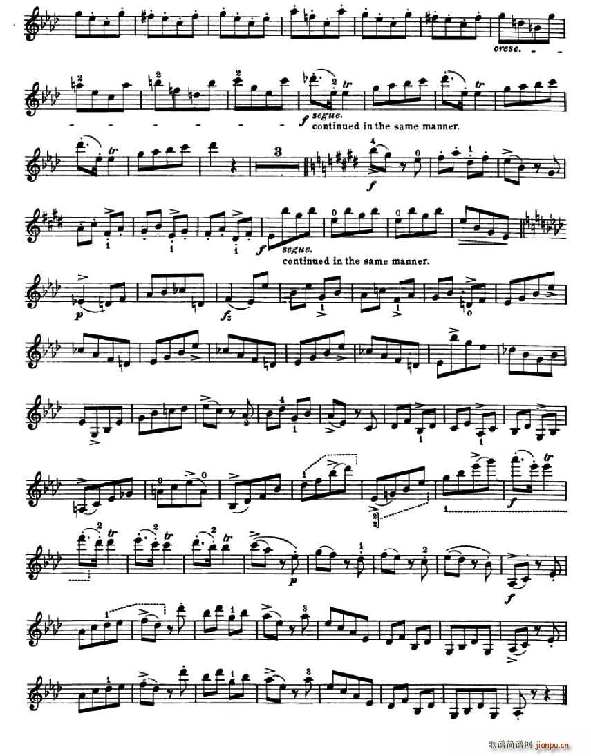 24首小提琴练习曲之172