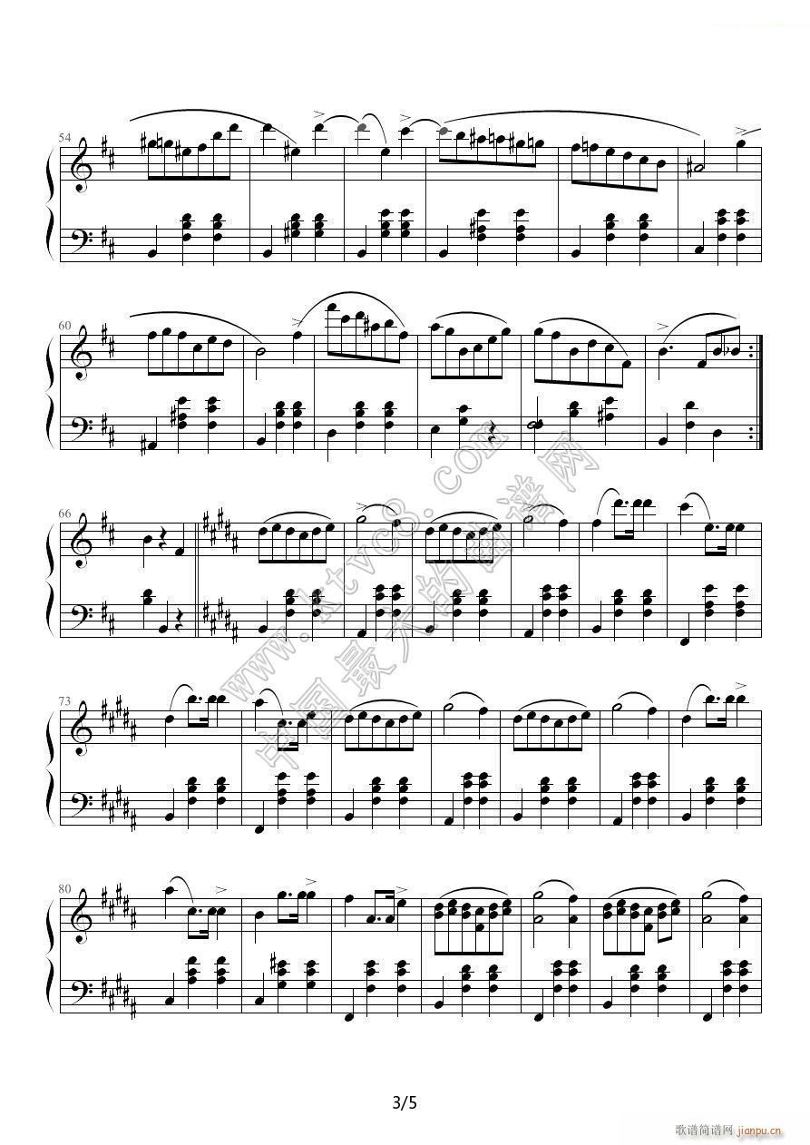 Waltes Op 69 No 2 肖邦31