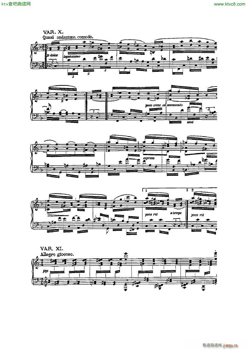 Friedman op 47b Paganini Studien9
