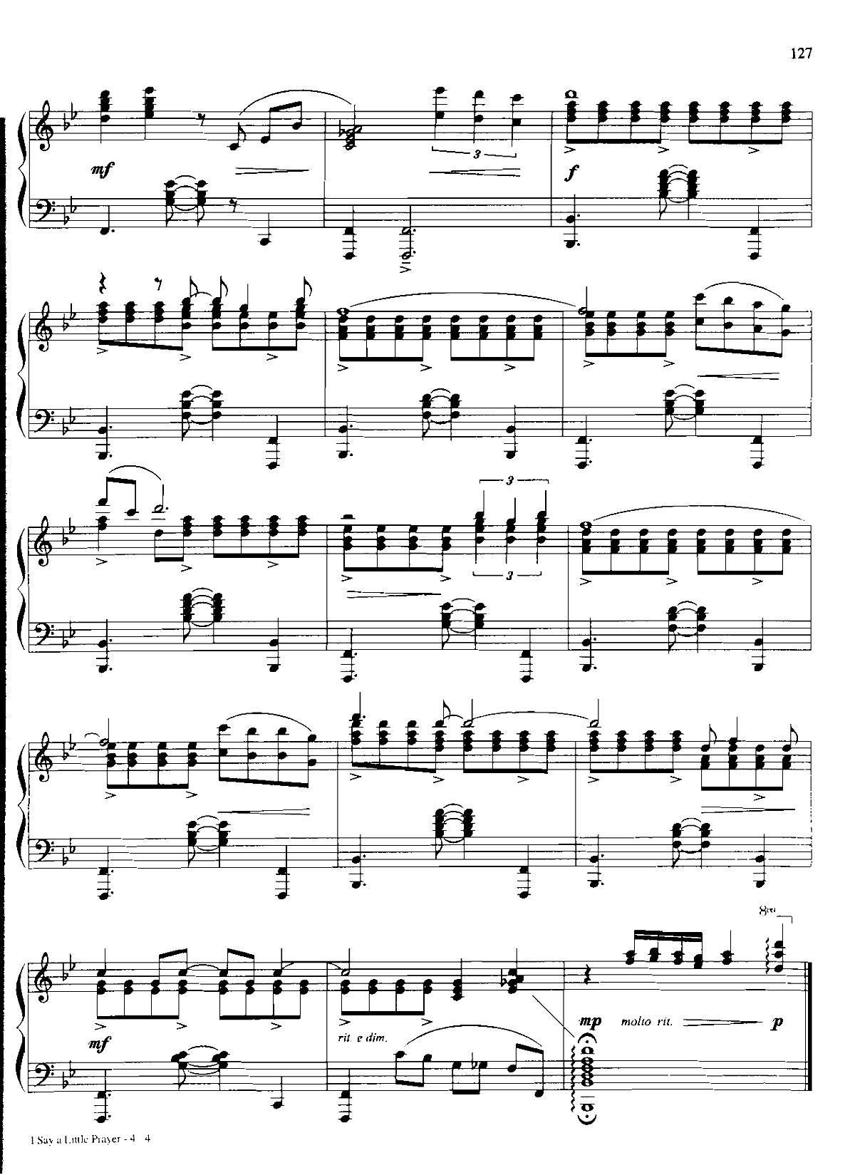I SAY A LITTLE PRAYER(Dan Coates 流行情调 集)4