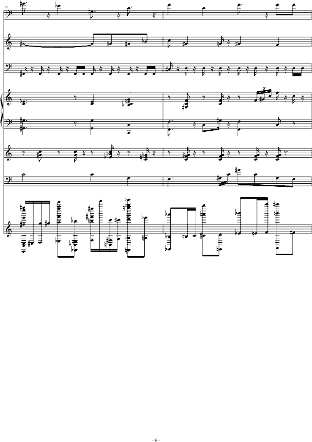 狂乱舞曲-钢琴谱(钢琴曲)-1473696