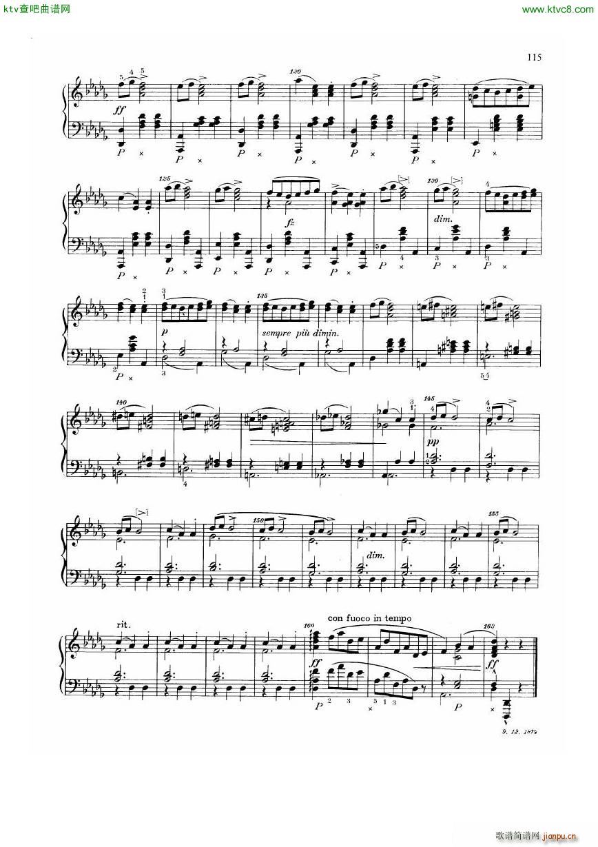 Dvorak Walzer op 5418