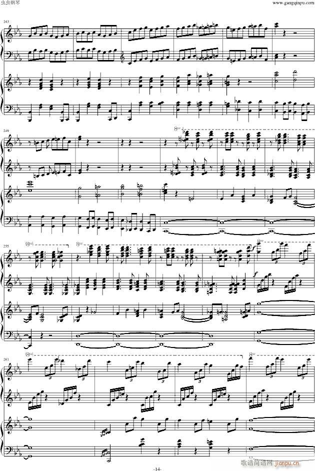 拉赫玛尼诺夫第二钢琴协奏曲第三乐章_拉赫马尼若夫14