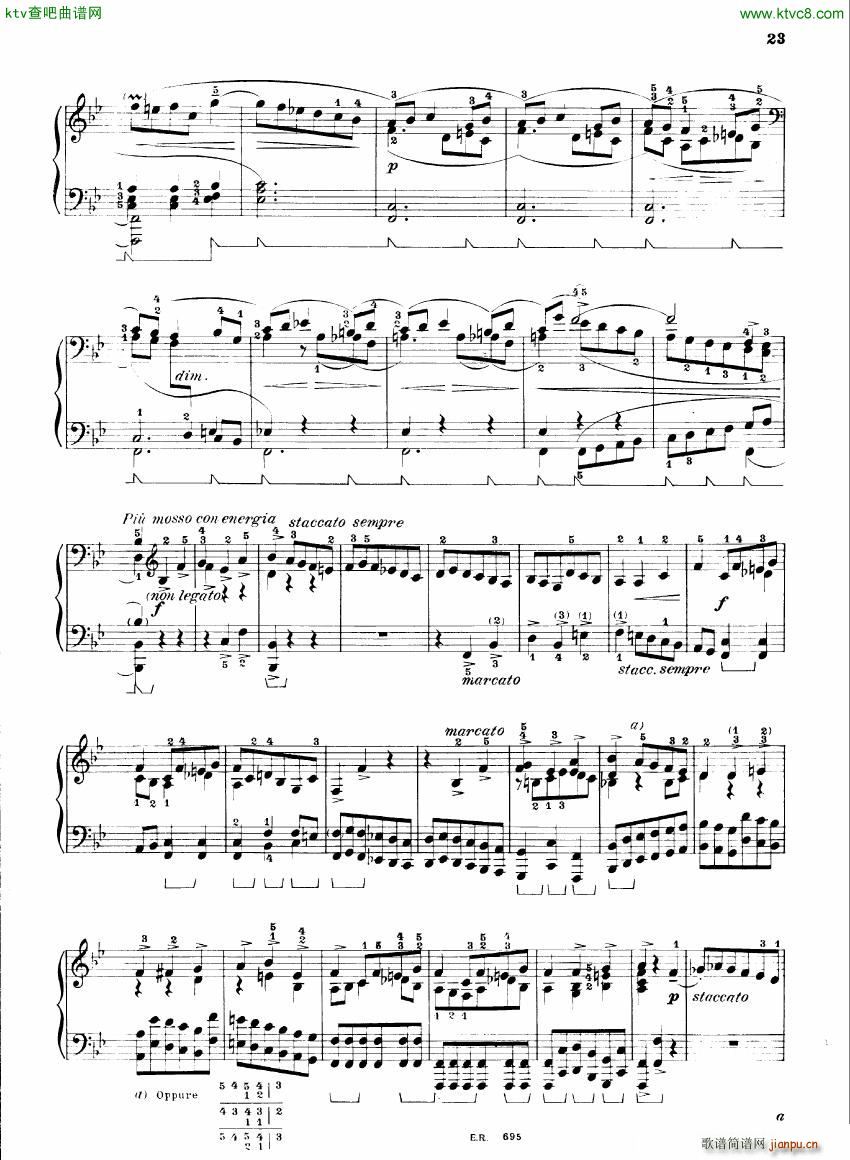 Busoni op37 Twenty Four Preludes 二15
