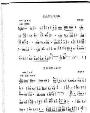 《二胡演奏抒情歌曲100首》二2