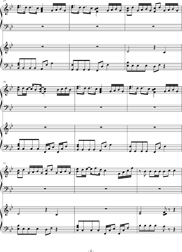 チェリッシュ_Cherish_(piano)-钢琴谱(钢琴曲)-NEWS4