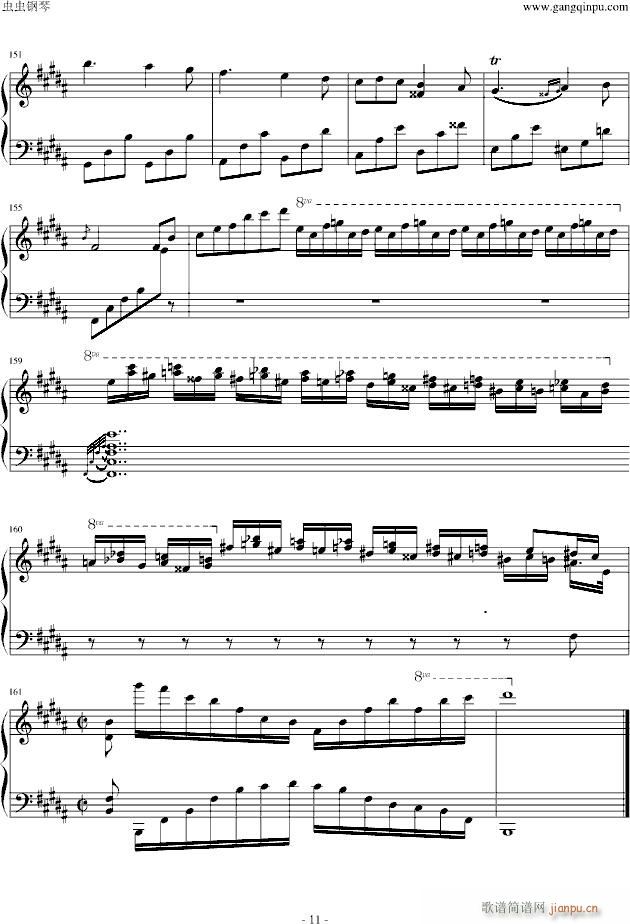 B大调夜曲_肖邦-chopin11