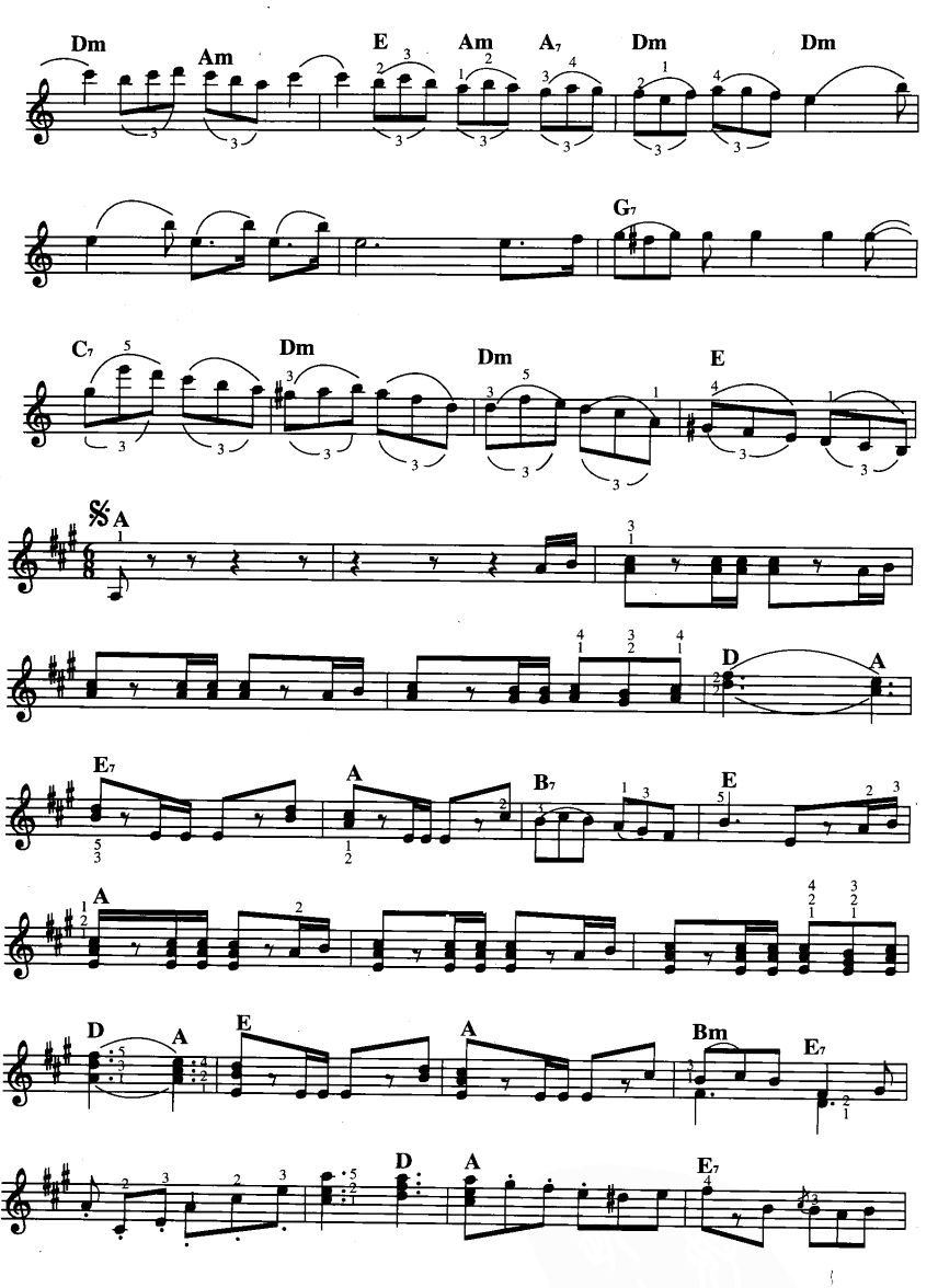 轻骑兵序曲（线谱）3