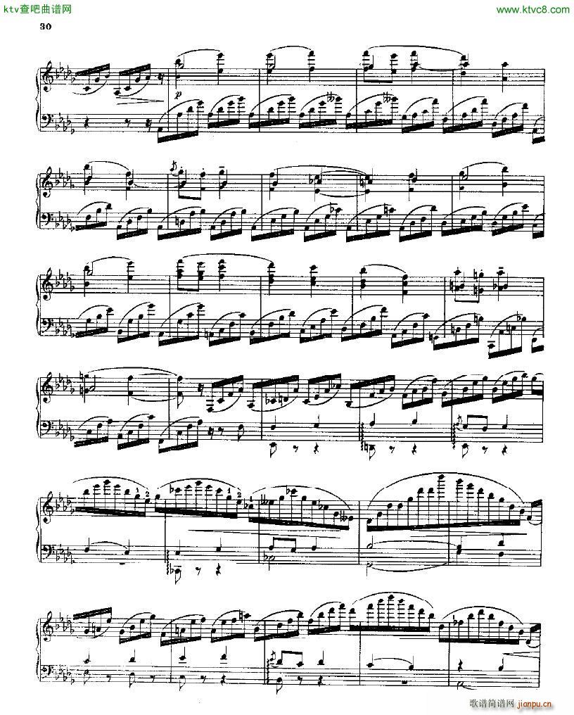 Balakirev Piano Sonata In B Flat Minor29