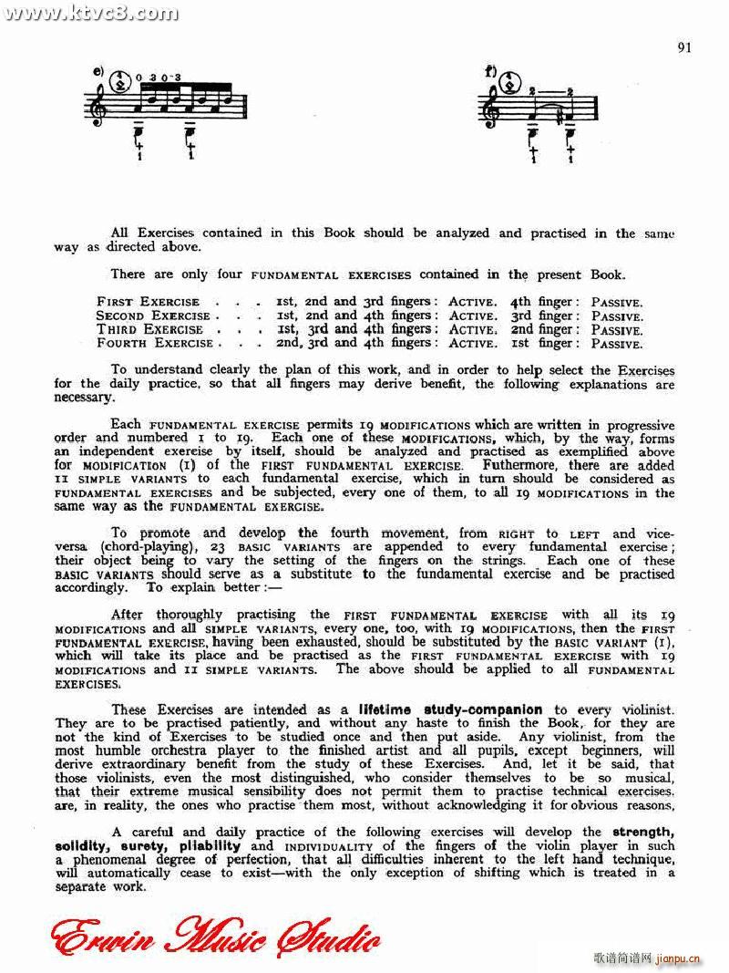 德米特里 康斯坦丁 多尼斯 小提琴三手指基础练习 作品 15 第一4