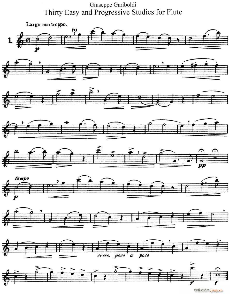 三十首基础及提高练习曲(NO 1)1