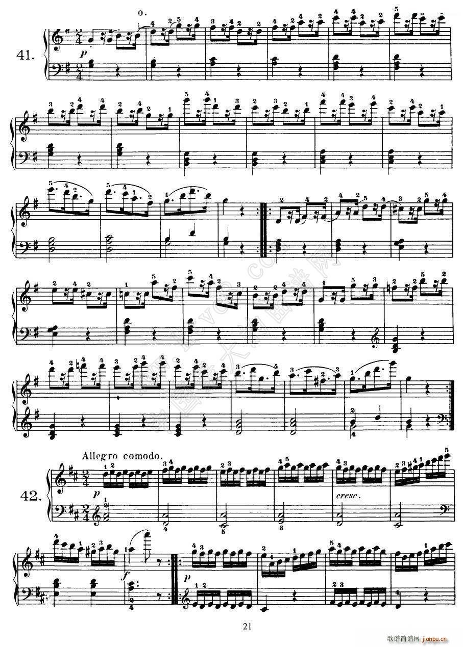 Czerny - 100 Progressive Studies Op 139（37―46）3