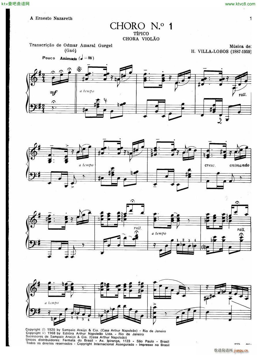 Centenário do Choro Vol 1 20 Choros Para Piano11