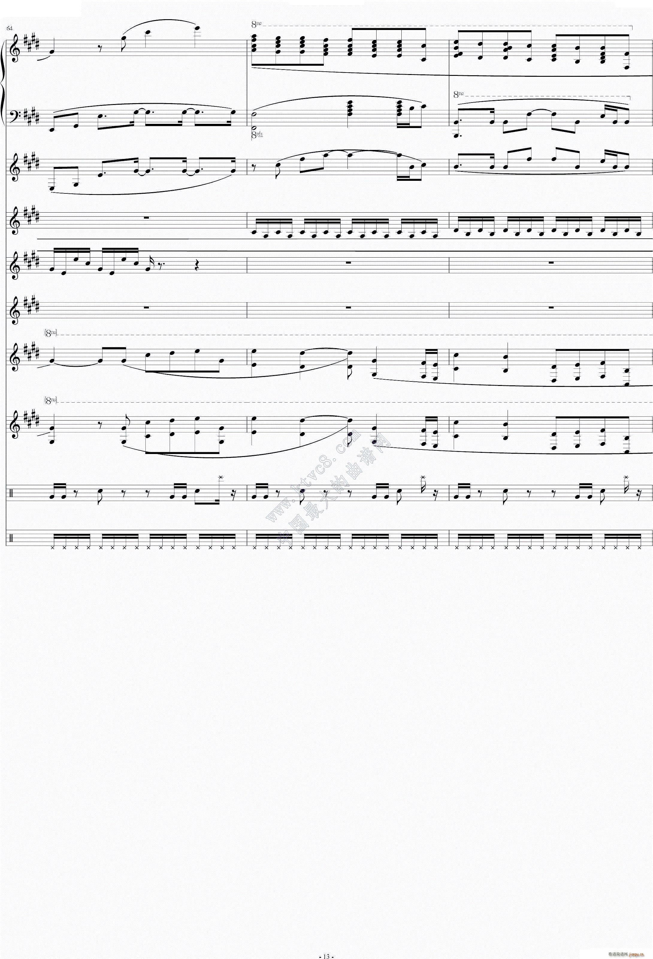 利鲁之歌 leeloos theme_马克西姆 Maksim Mrvica13