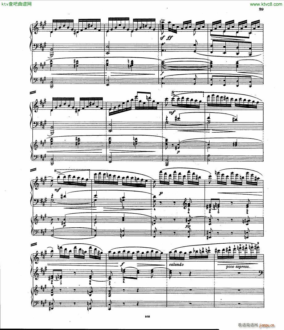 Hummel op 56 Rondo brillant pno orch28