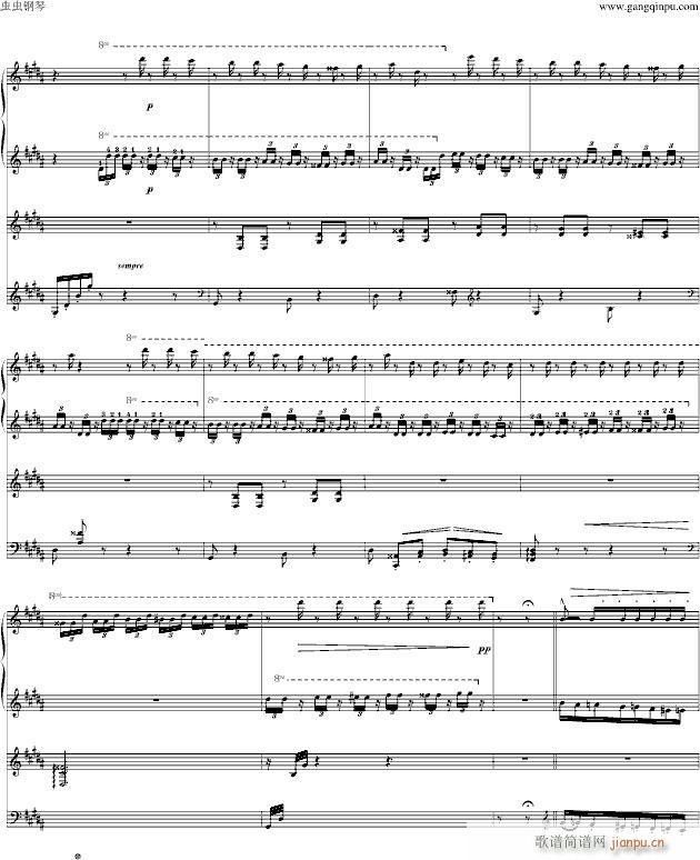 La Campanella 钟-四手联弹_李斯特4