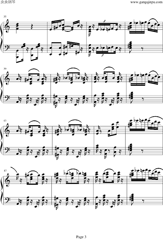 致爱丽丝-新版-钢琴谱(钢琴曲)-未知分类3