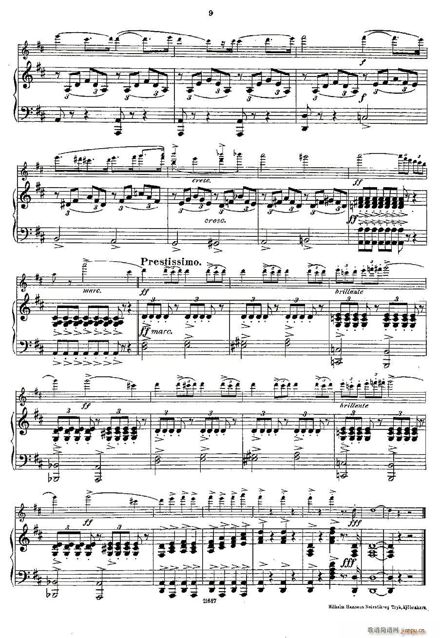 Opern-Transcriptionen.Op.45-6（长笛+钢琴伴奏）8