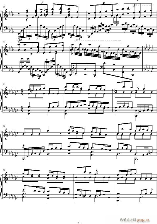 降E大调随想曲_心兰3